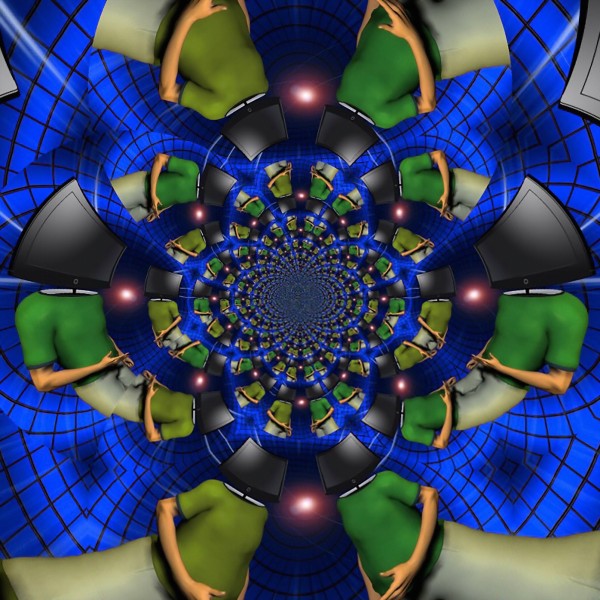 TV Head by Bruce Rolff